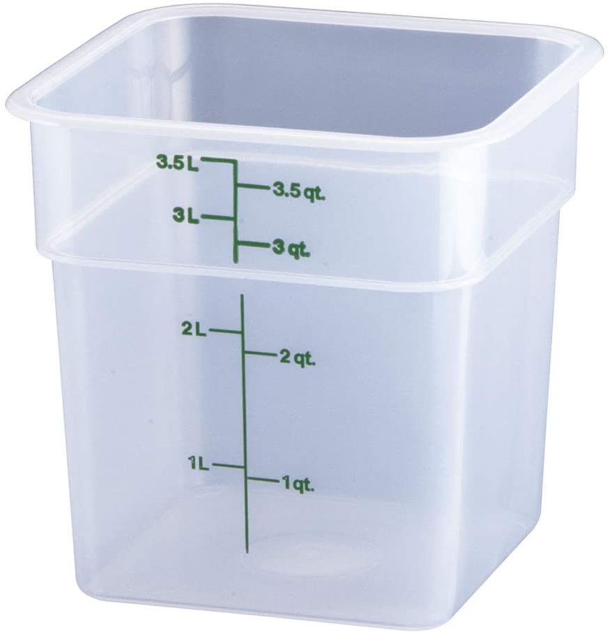 CAMBRO(キャンブロ) 角型フードコンテナー 4SFSPP 半透明 ポリプロピレン アメリカ AHC382