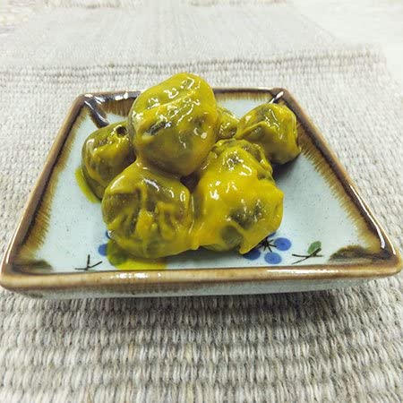 一口なすのからし風味300ｇ メール便 粕漬　漬物　ナスの漬け物