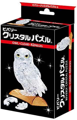 42ピース クリスタルパズル オウル・クリア