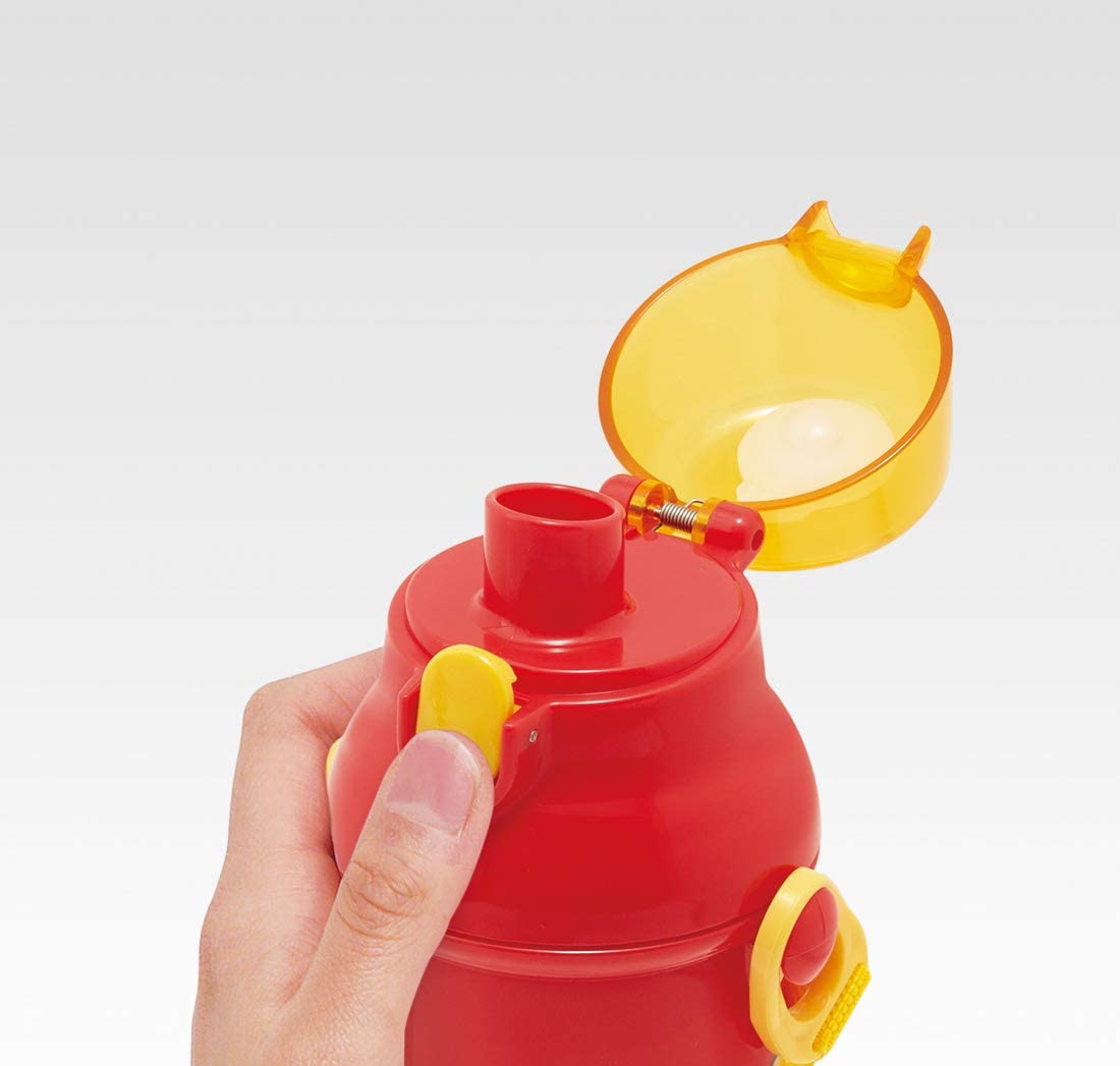 スケーター 子供用 Ag+ 抗菌プラスチック 水筒 480ml バーガーコンクス 日本製 PSB5SANAG