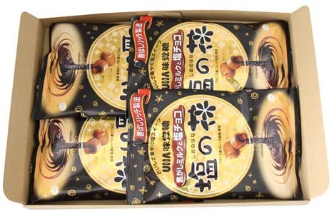 UHA味覚糖 塩の花 焦がしミルクと塩チョコ 80ｇ 4コ入り