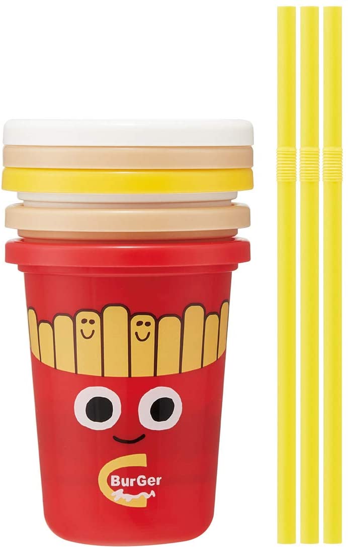 スケーター ストロー付き タンブラー 3個 230ml バーガーコンクス 日本製 SIH2ST