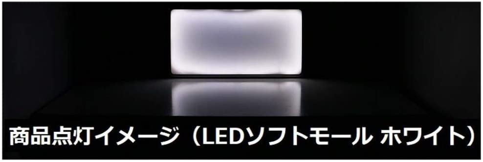 ジェット イノウエ(JET INOUE)スリム中型ナンバーアンドン ユニットナシ 角丸 524147