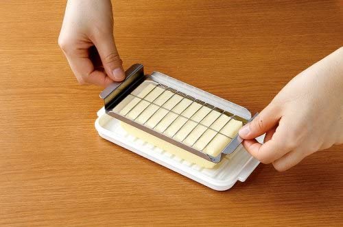 ステンカッター式バターケースDX(バターナイフ付)　BTG2DX