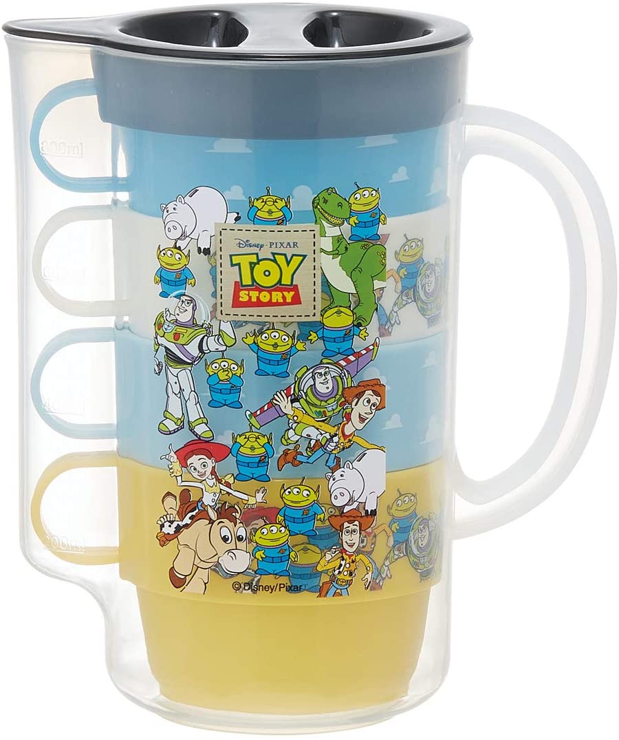 スケーター スタッキング コップ 4個組 ケース付 トイ・ストーリー ディズニー KS32S