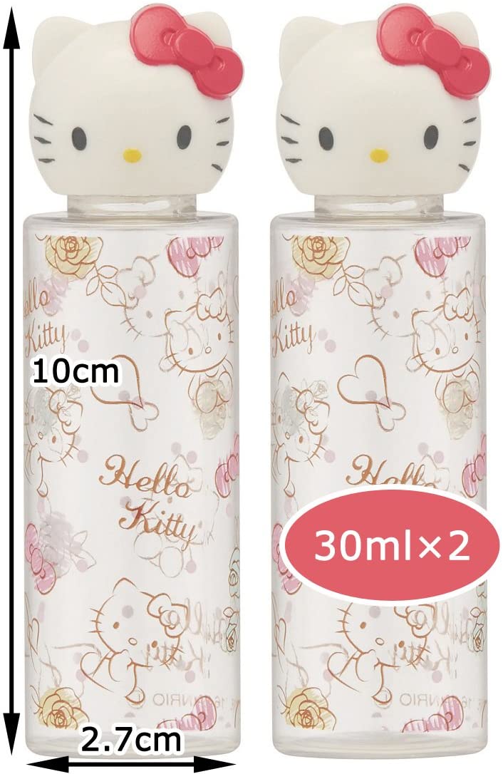スケーター ダイカット リキッドボトル 30ml×2個組 ハローキティ サンリオ TLDL1