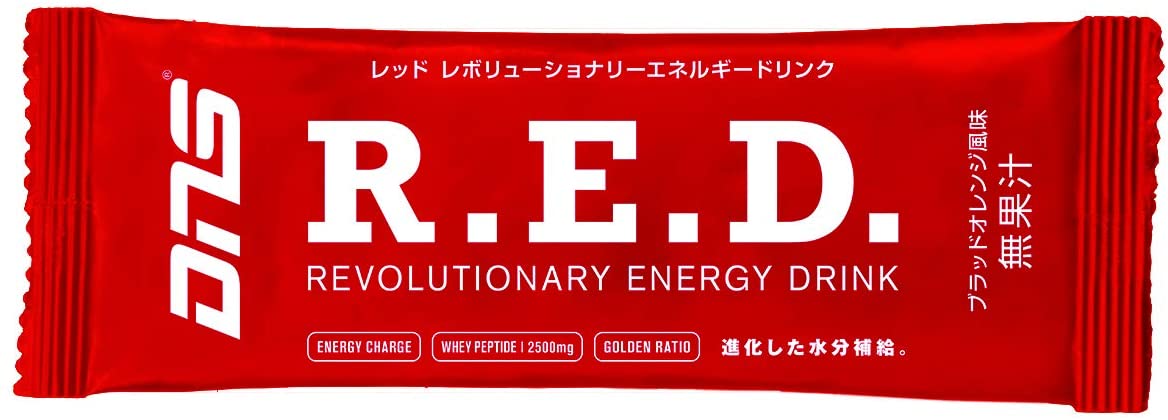 DNS レッド ブラッドオレンジ 風味 粉末 運動中 ドリンク 160g(16gx10袋) 水分補給