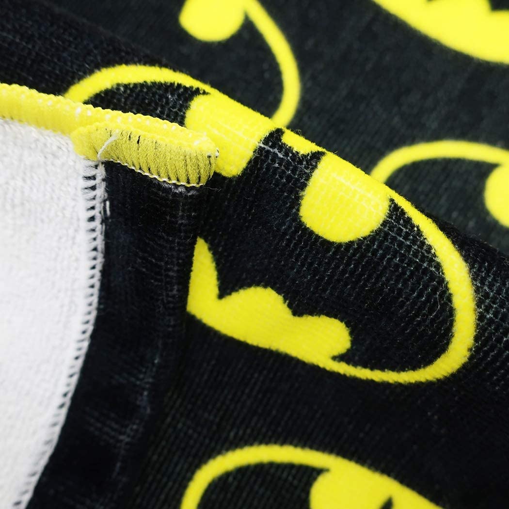 DCコミックス ハンドタオル バットマンロゴ チラシ WBBT845