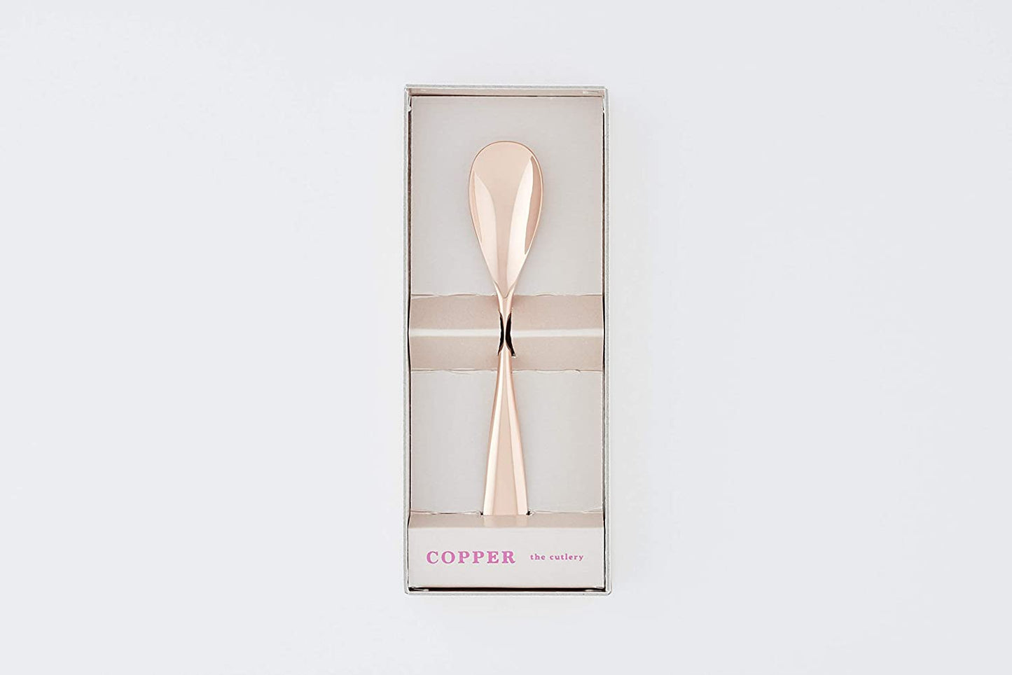 COPPER the cutlery カパーザカトラリー アイスクリームスプーン 1pc /ピンクゴールド CI-1SVma