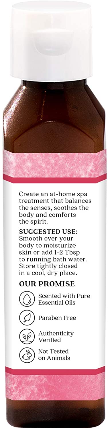 Aura Cacia Aromatherapy Massage Oil Heart Song 120 ml (並行輸入品)