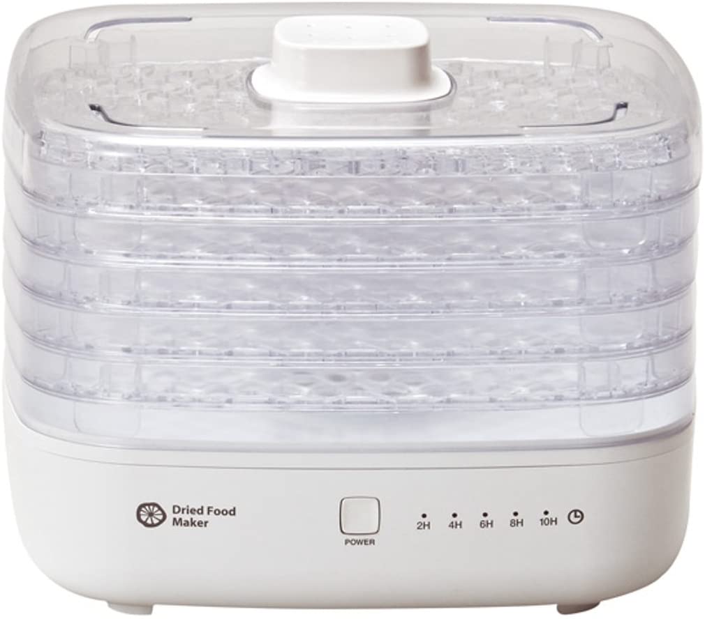 APIX ドライフードメーカー 「12品目のレシピ付き」 フードドライヤー AFD-550-WH ホワイト