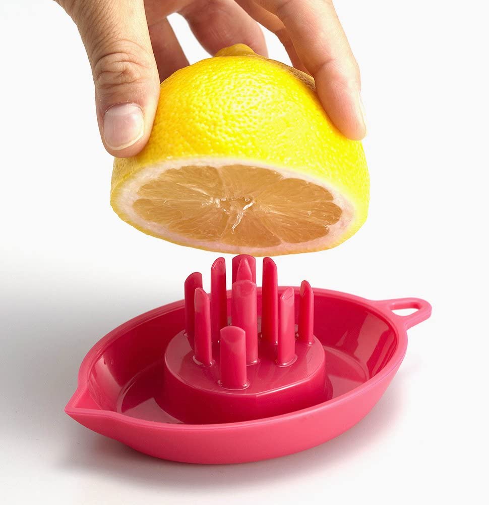 スマイルキッズ レモン絞り器 レモンしぼり革命 ピンク ALM-01C