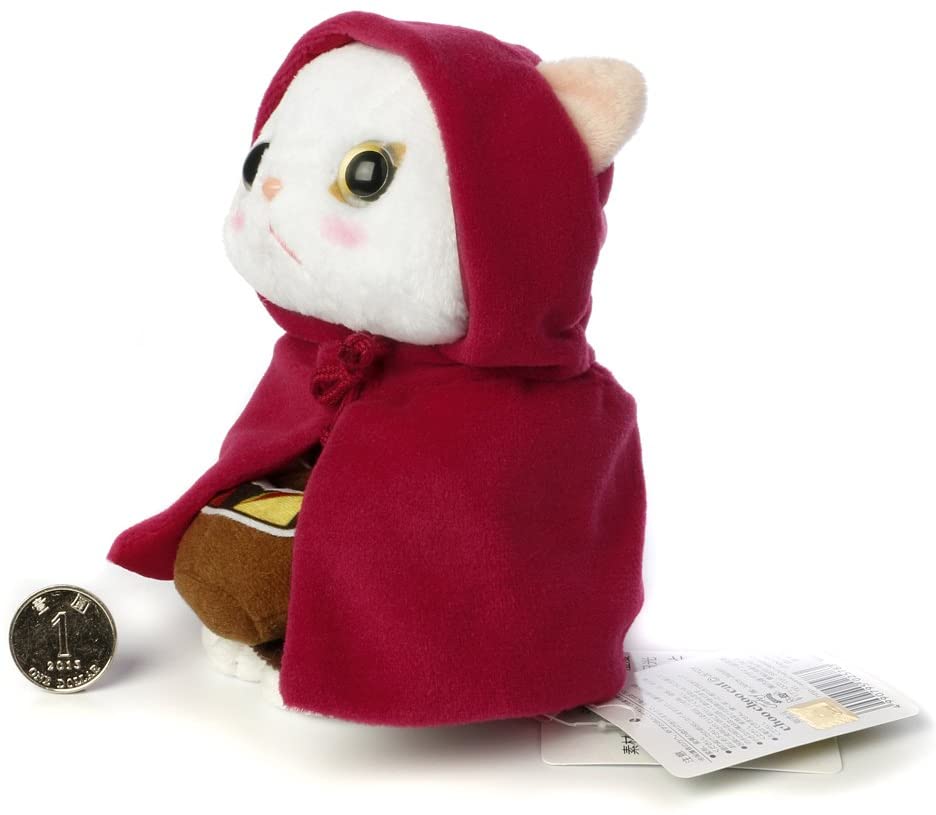 choo choo cat チューチューキャット ぬいぐるみ(S) 猫 高さ17cm 赤ずきん