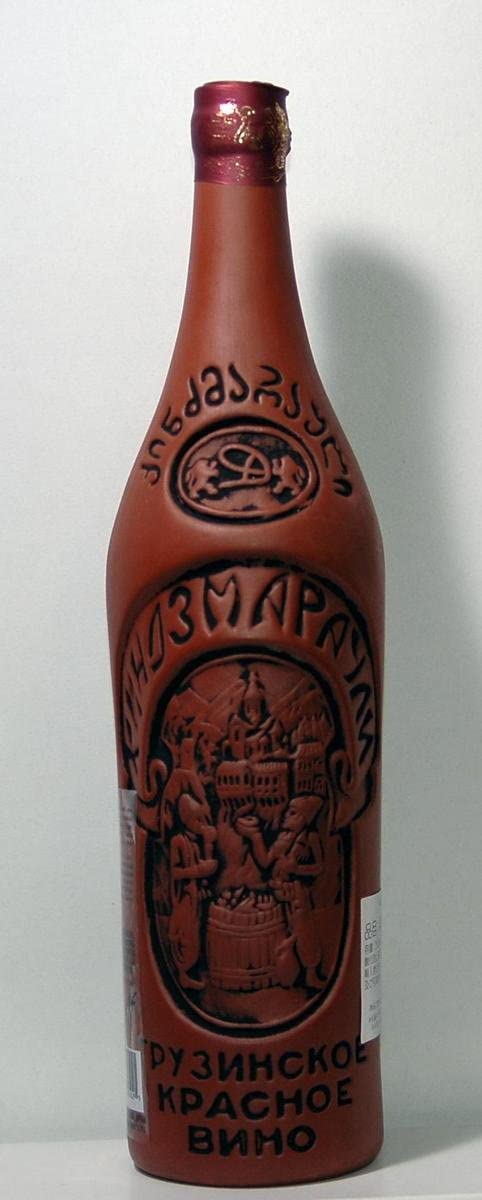 グルジア（ジョージア）ワイン キンズマラウリ陶器ボトル 750ml（7160060）