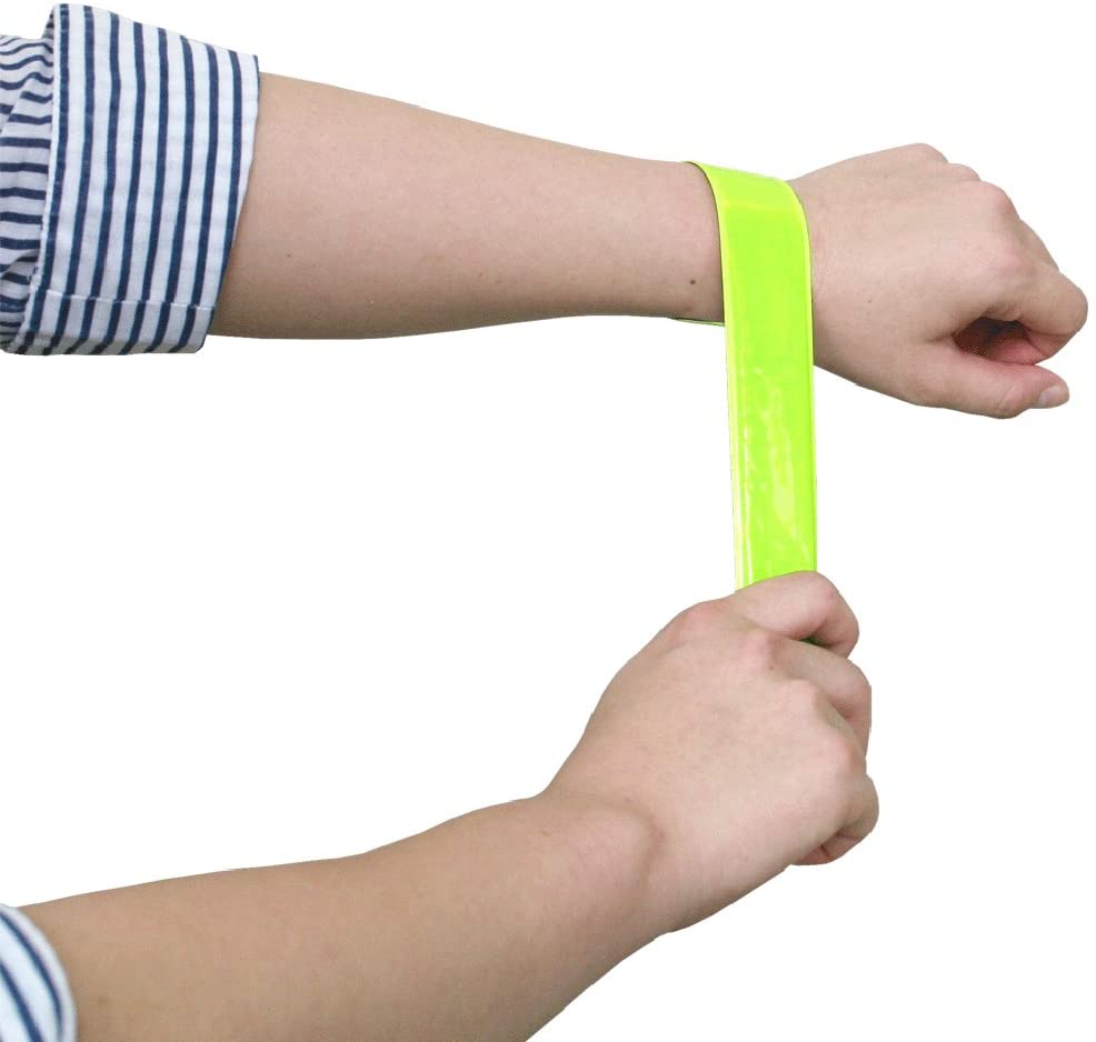 BS 反射リストバンド 2枚入 イエロー BS‐1251‐Y