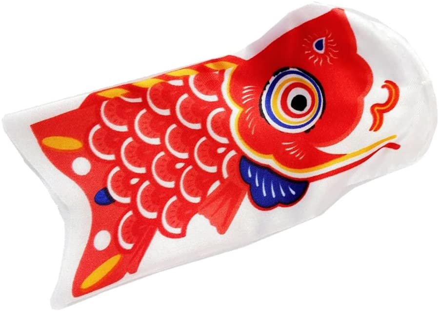 Fenteer 8枚セット　こいのぼり　吹き流し　鯉のぼり　屋外　ベランダ　庭　カラフル　15cm