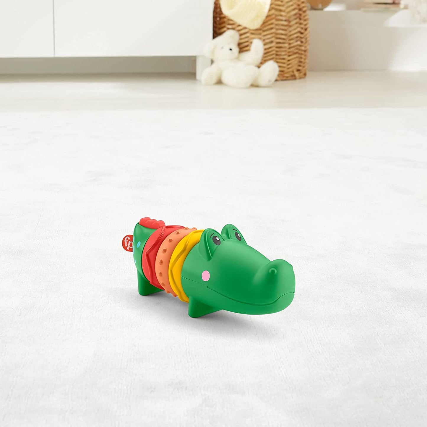 フィッシャープライス(fisher price) 感覚を育てよう! ひねってワニ 【6カ月~】【知育玩具】GWL67