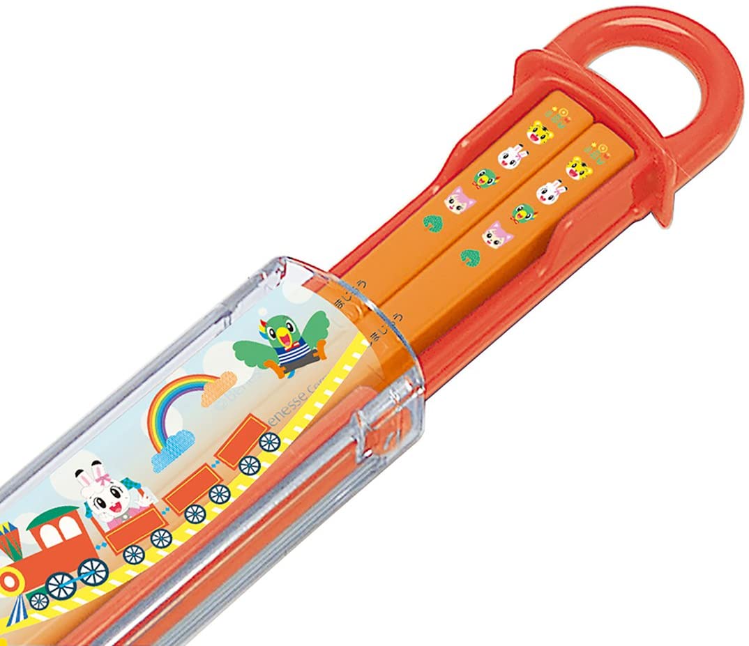 スケーター 子供用 箸 箸箱セット しまじろう 遊園地 日本製 ABS2AM