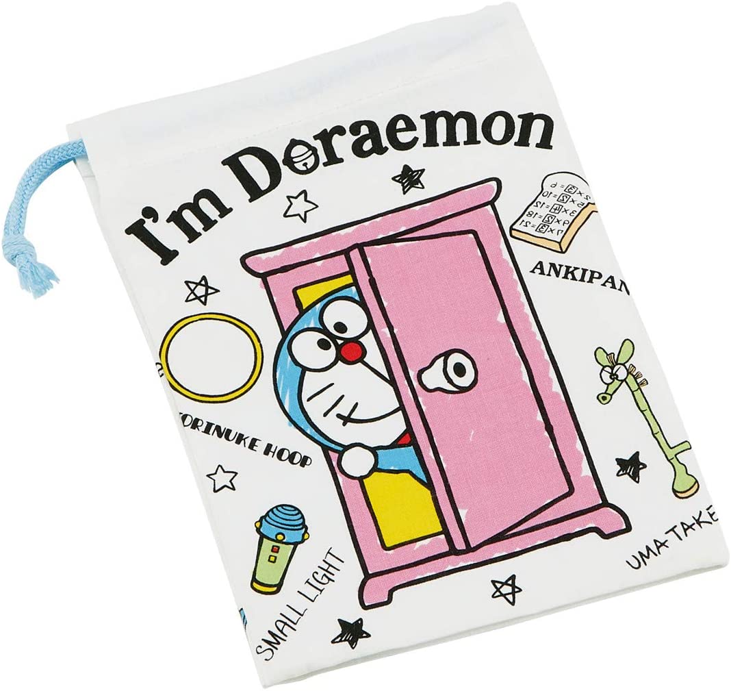 スケーター 子供用 コップ袋 21×15cm I'm Doraemon ひみつ道具 日本製 KB62-A