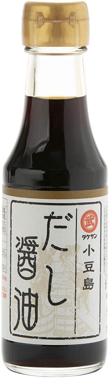 [タケサン] だし醤油 小豆島 150ml×10本 天然醸造丸大豆醤油(生搾醤油) を使用