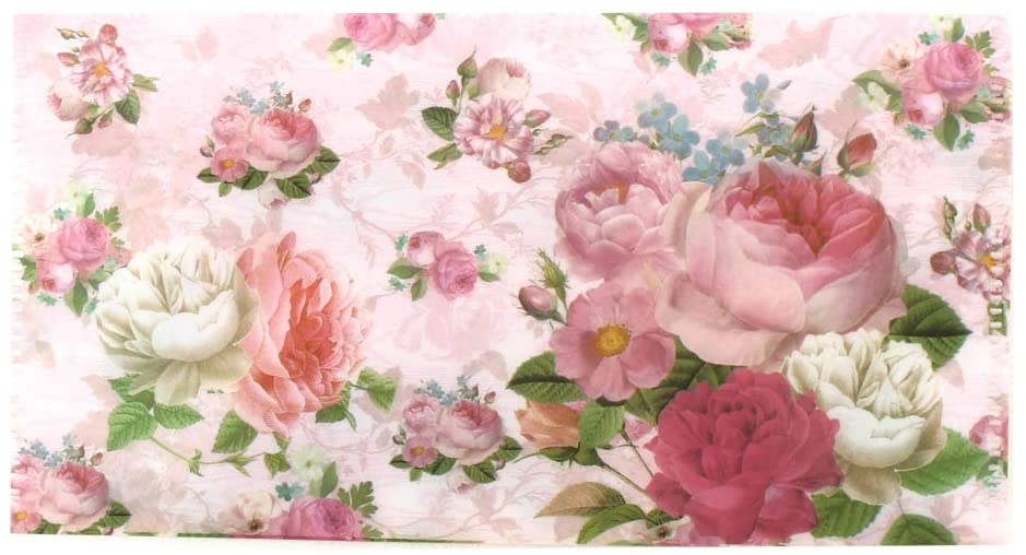 ジャストウィロー マスクケース 抗菌加工 ローズ柄 20×11cm マルチケース