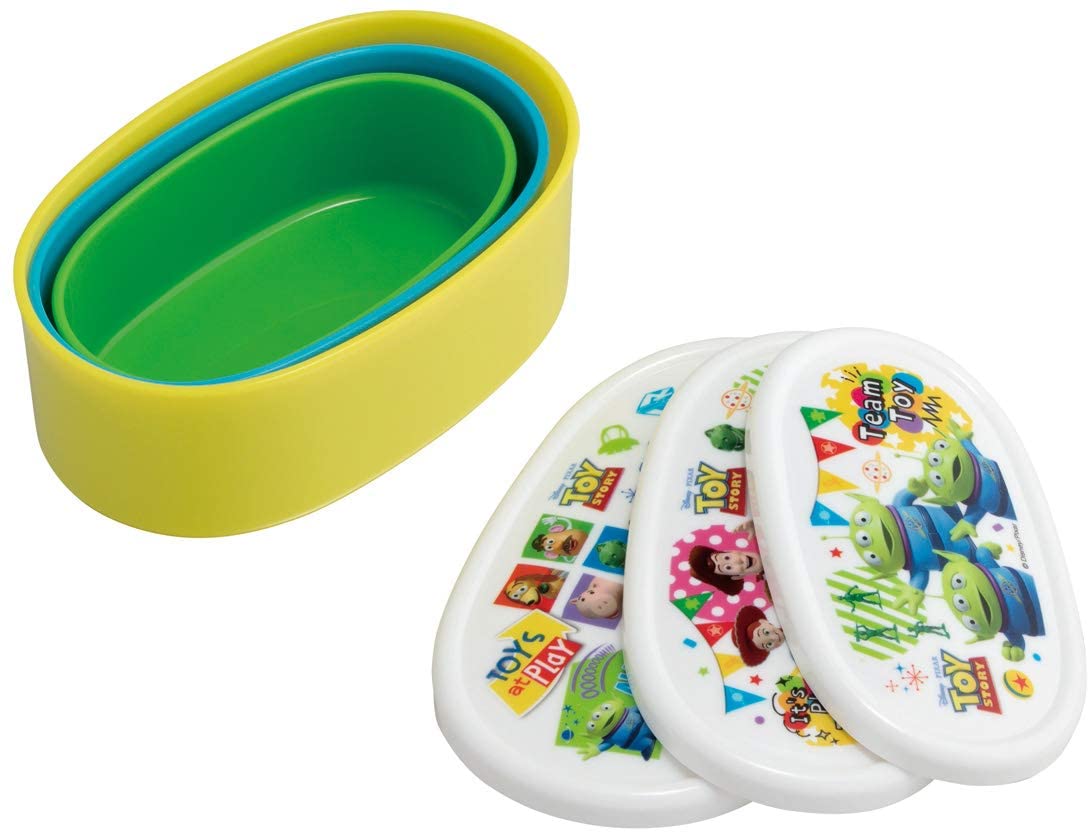 スケーター 弁当箱 シール容器 保存容器 3個組 トイ・ストーリー ディズニー 日本製 860ml SRS3S-A