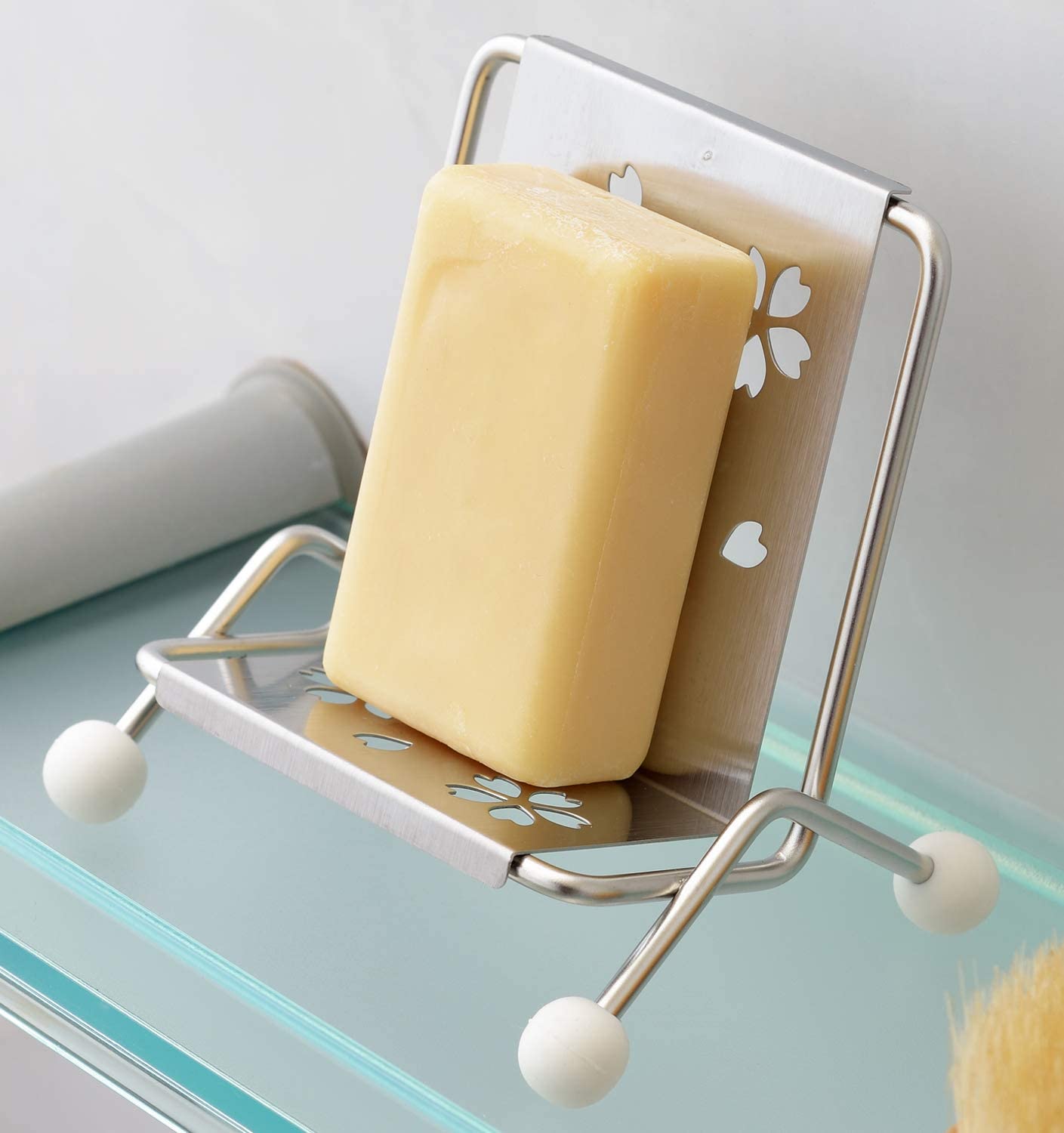 ステンレス製ソープラック 桜 1306122