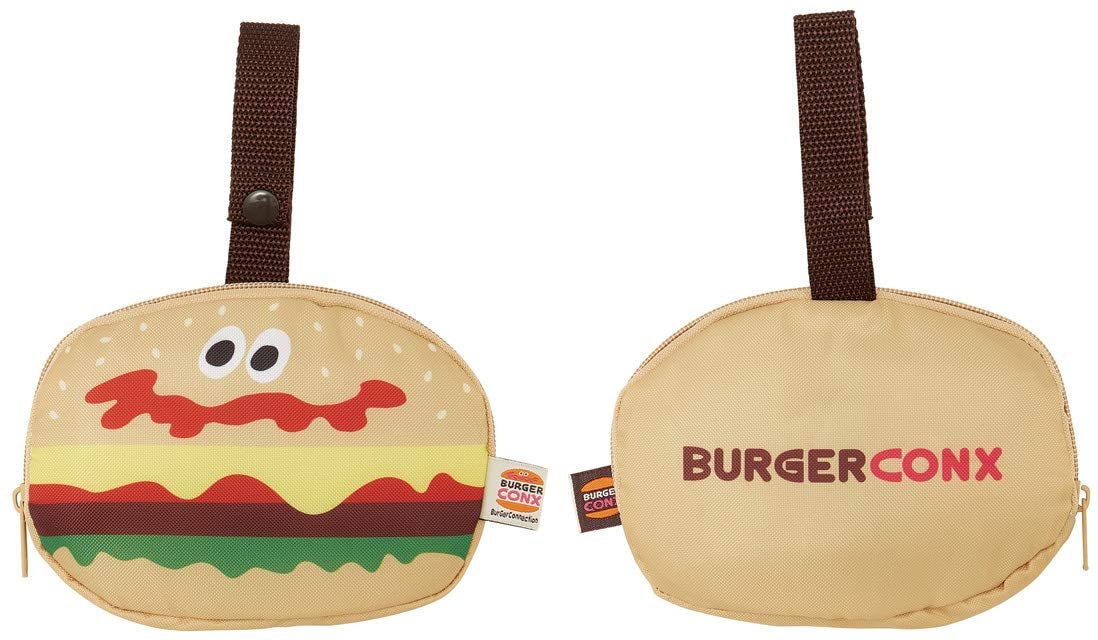 スケーター ポーチ付 ショッピングバッグ 横420×縦320×マチ180mm エコバッグ バーガーコンクス KBS42P