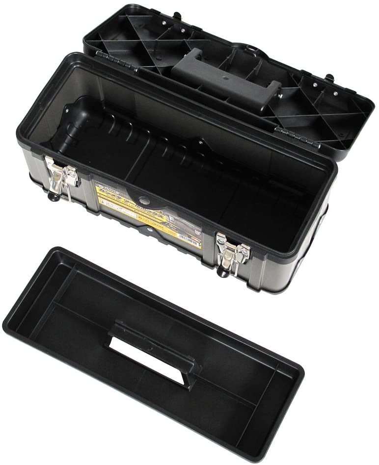 Astage(アステージ) ガンメタツールボックス W約39×D約18.5×H約17cm TK-390G