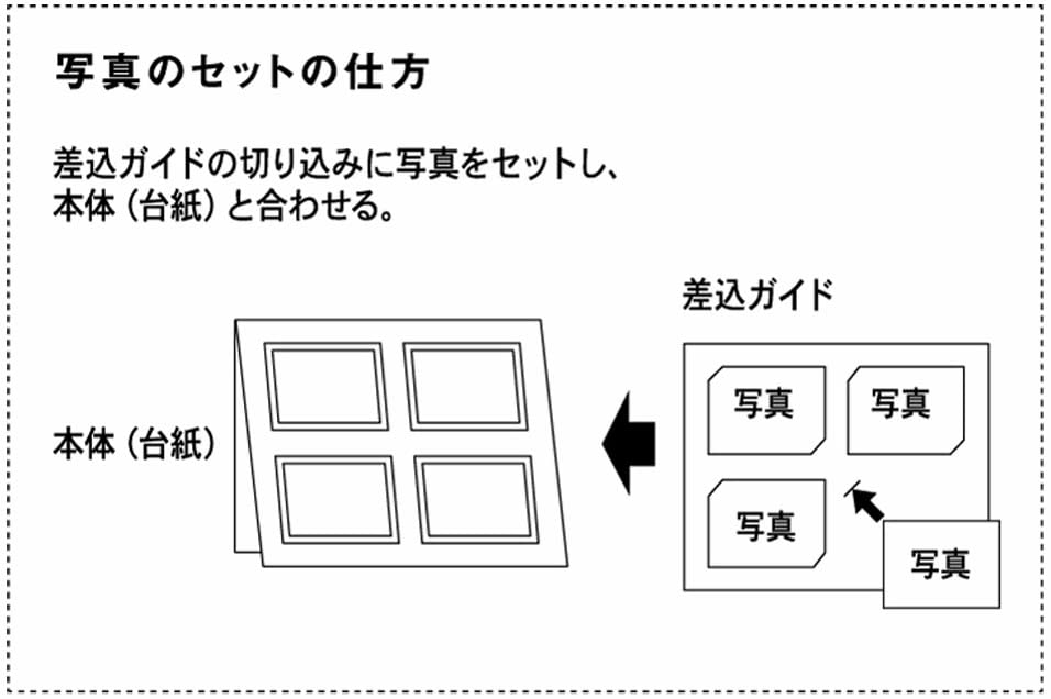 Chikuma フォトフレーム Newパティーサム多面+サイドフレーム付き 多面 L7面 クリーム+クリーム 15466-2