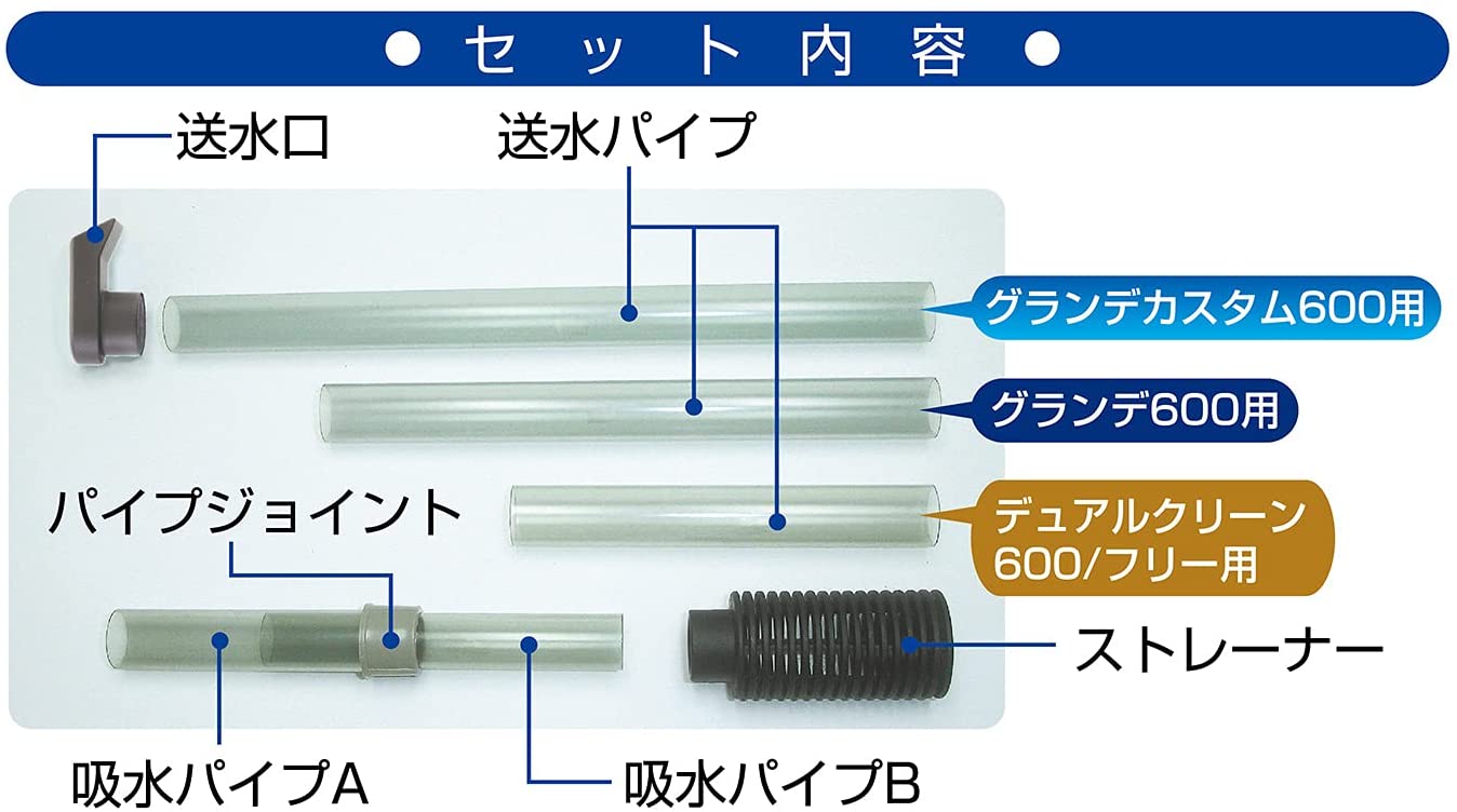 ジェックス 交換用パイプセット(GD・DC用) 1個 (x 1)