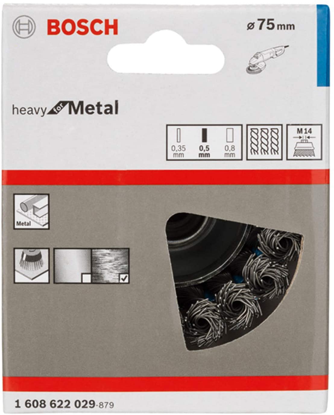 BOSCH(ボッシュ) カップワイヤーブラシ 1608622029