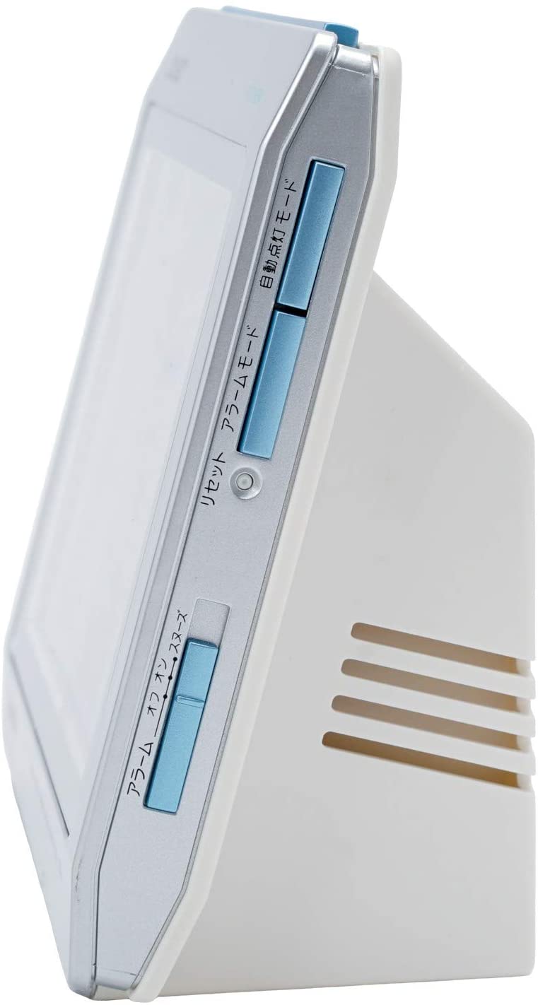 CASIO(カシオ) 目覚まし時計 電波 シルバー デジタル 常時点灯 生活環境 温度 湿度 カレンダー 表示 DQL-130NJ-8JF