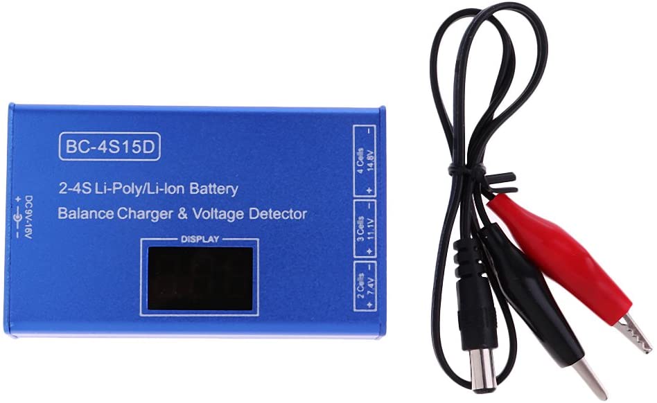 BC-4S15D 2-4S　Li-Poly/Li-Ionバッテリー　バランスチャージャー　電圧検出器