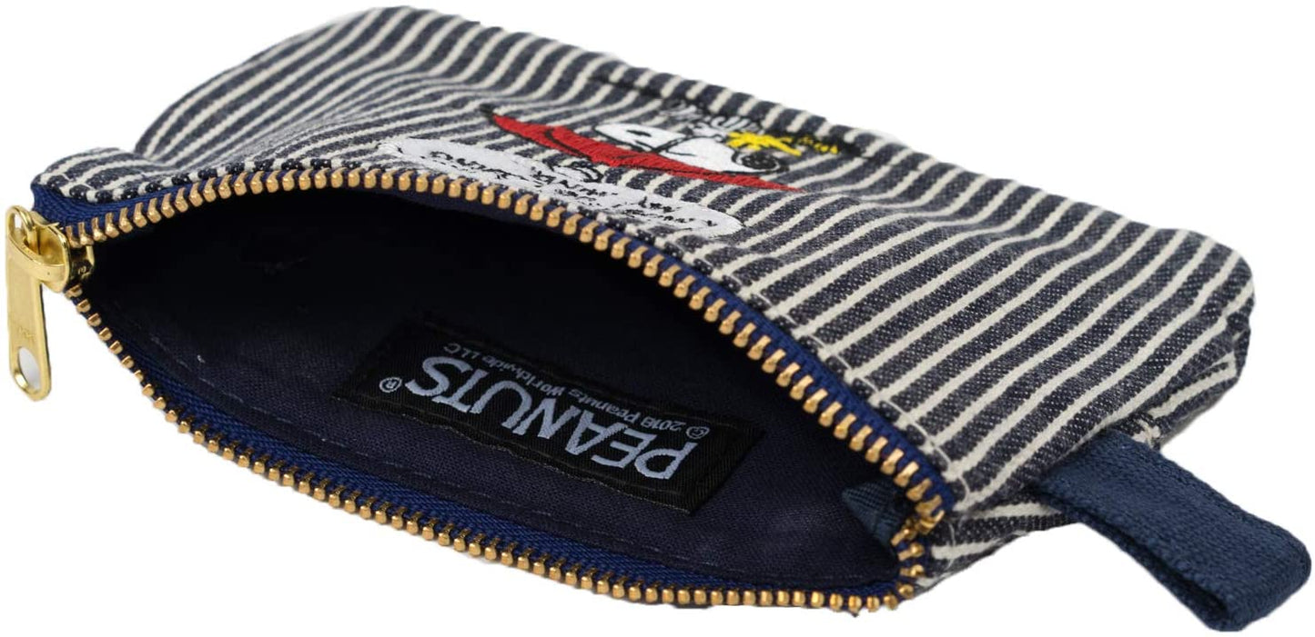 スヌーピー ポケットティッシュケース アンブレラ ブルー