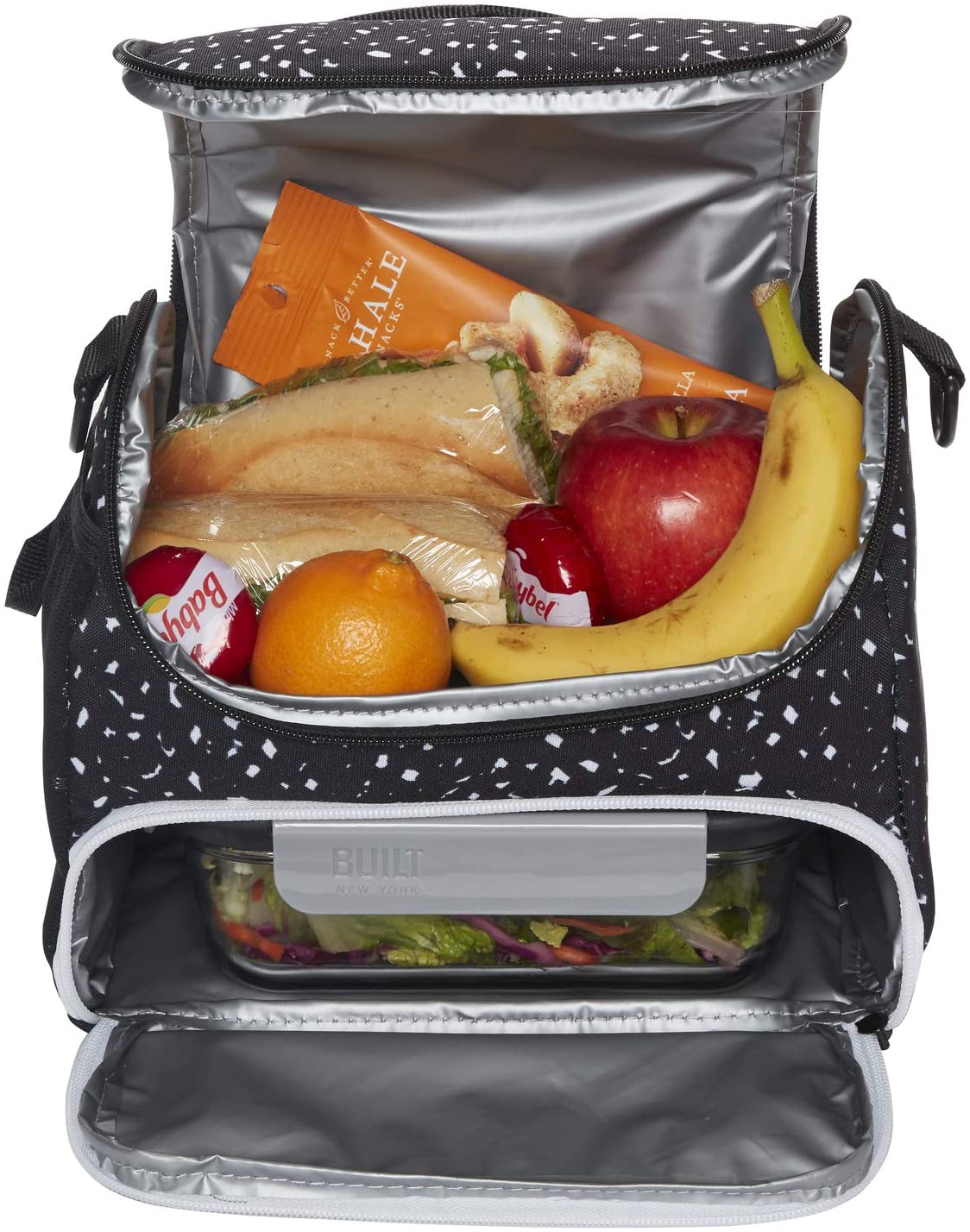 BUILT 旅行用品・旅行小物 ブラック W25×D18×H20cm プライムランチバッグ グラナイト 123382