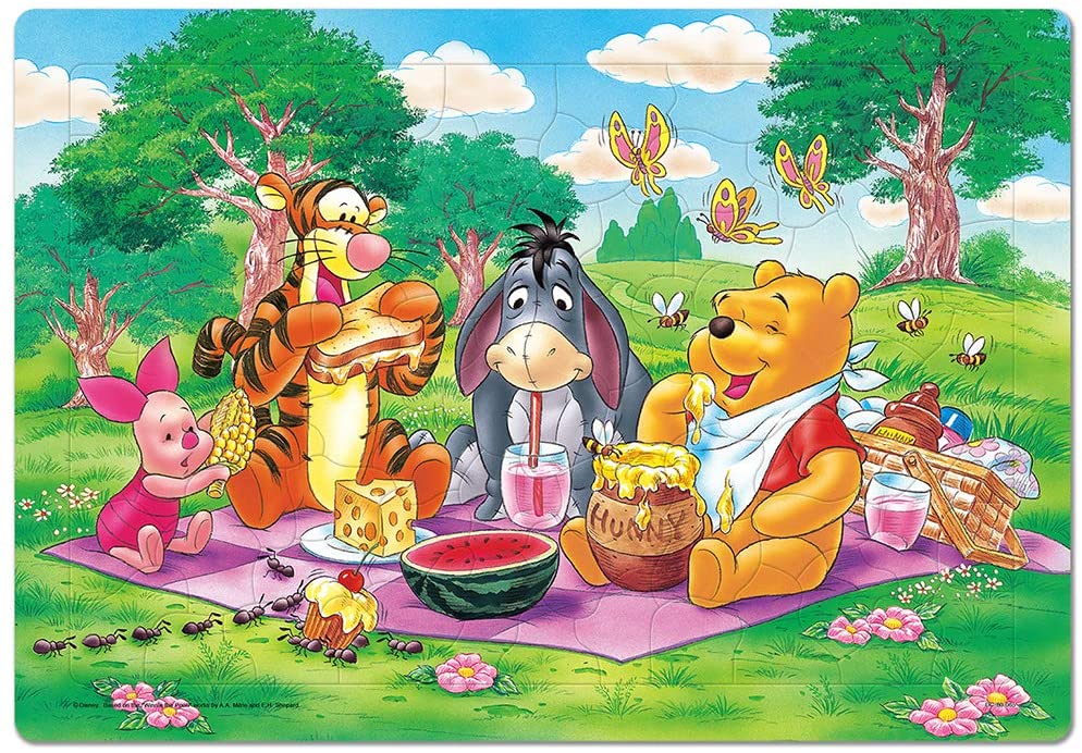 80ピース 子供向けパズル ディズニー みんなでピクニック 【チャイルドパズル】