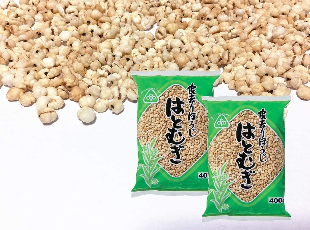 サンコー 皮去りほうじはとむぎ 400g ×2セット