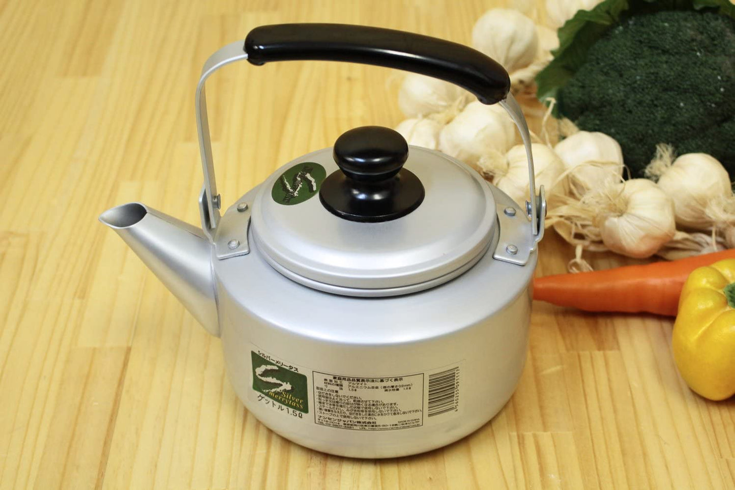 ケトル シルバーメリータス 1.5L 直火専用