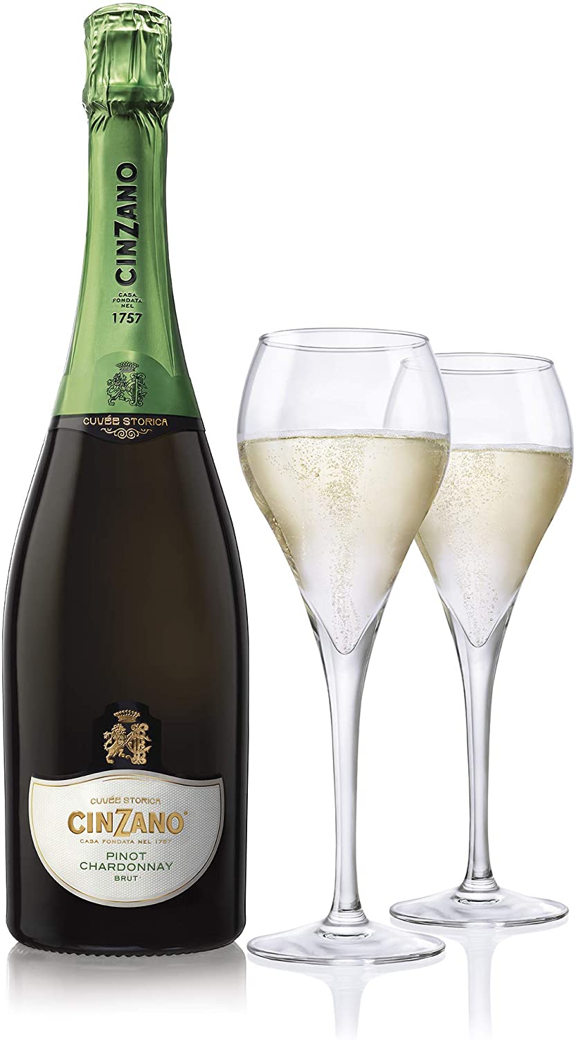 CINZANO PINOT CHARDONNAY (チンザノ ピノシャルドネ) 375ml [ スパークリング 辛口 イタリア ]