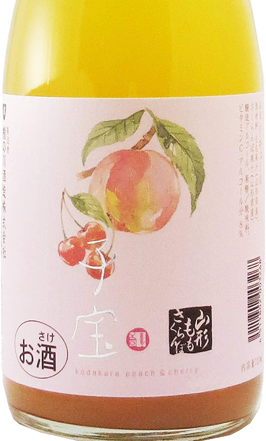 子宝 山形もも・さくらんぼ 720ml