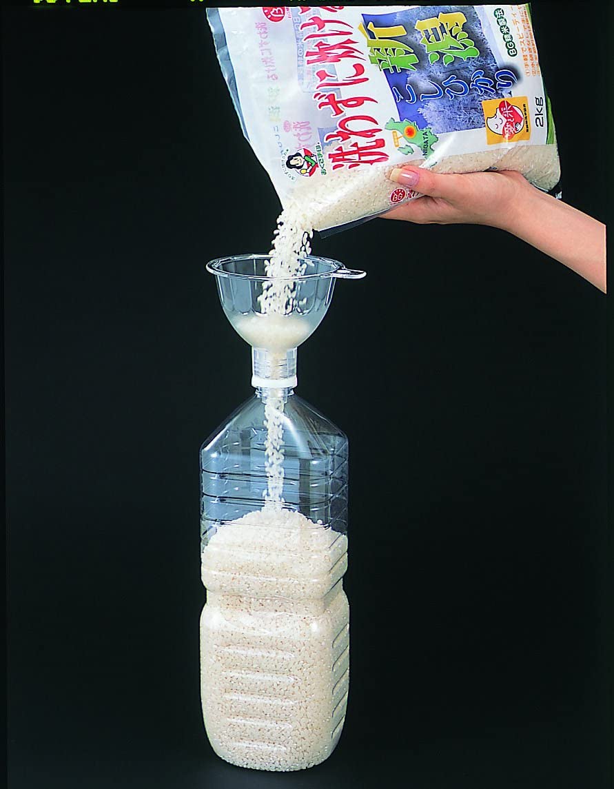 セイエイ (Seiei) 特急じょうご 2個組 (オレンジ・透明) 9.8×11.6×10.6cm 1605316054