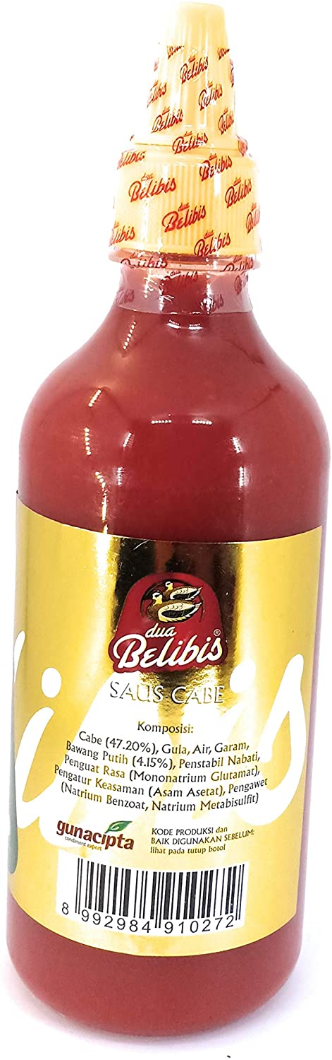 Dua Belibis ソーセージ生産cabeサンバル - チリソース、535のm1