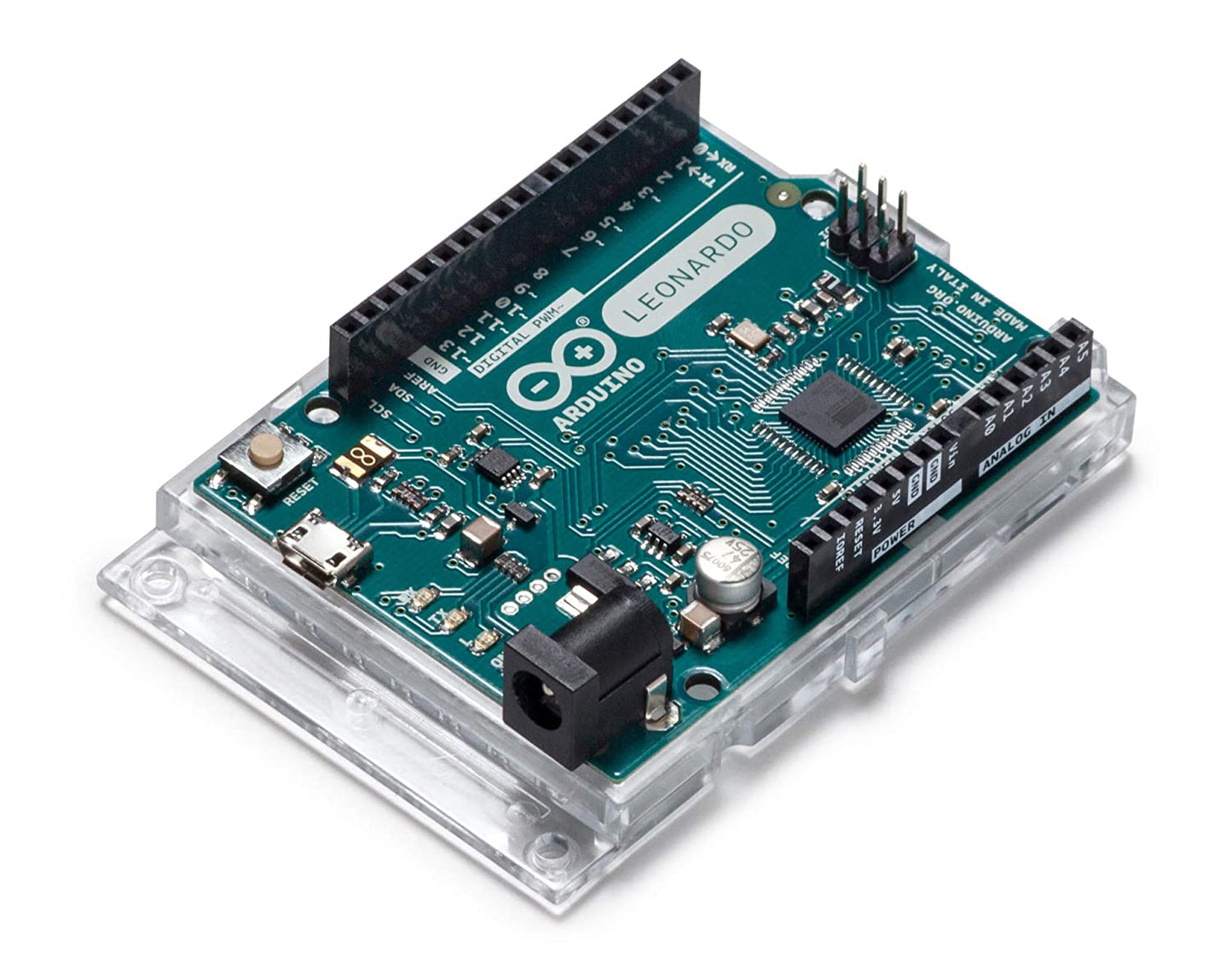 Arduino Leonardo 開発ボード ソケット・ヘッダ付 A000057