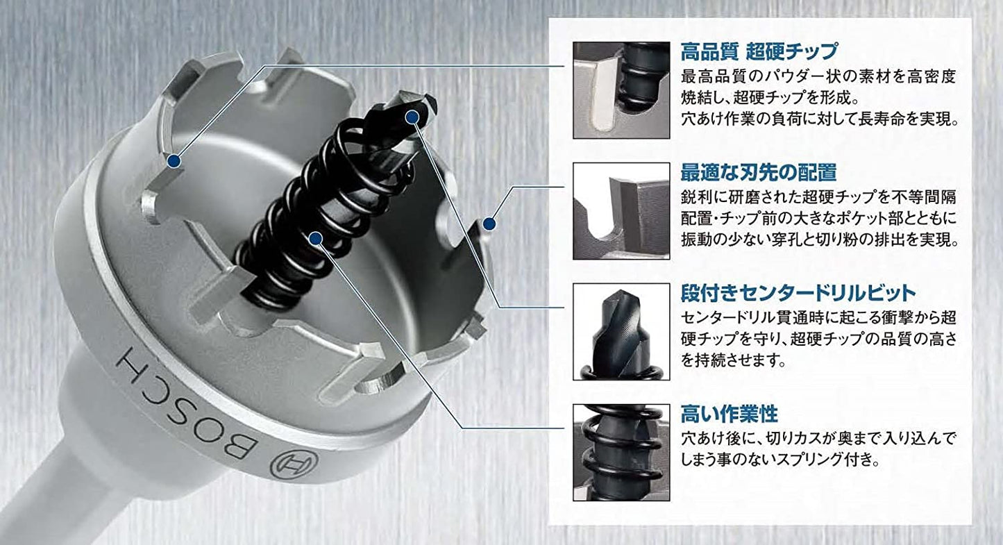 BOSCH(ボッシュ) 超硬ホールソー 30mm TCHS30SR
