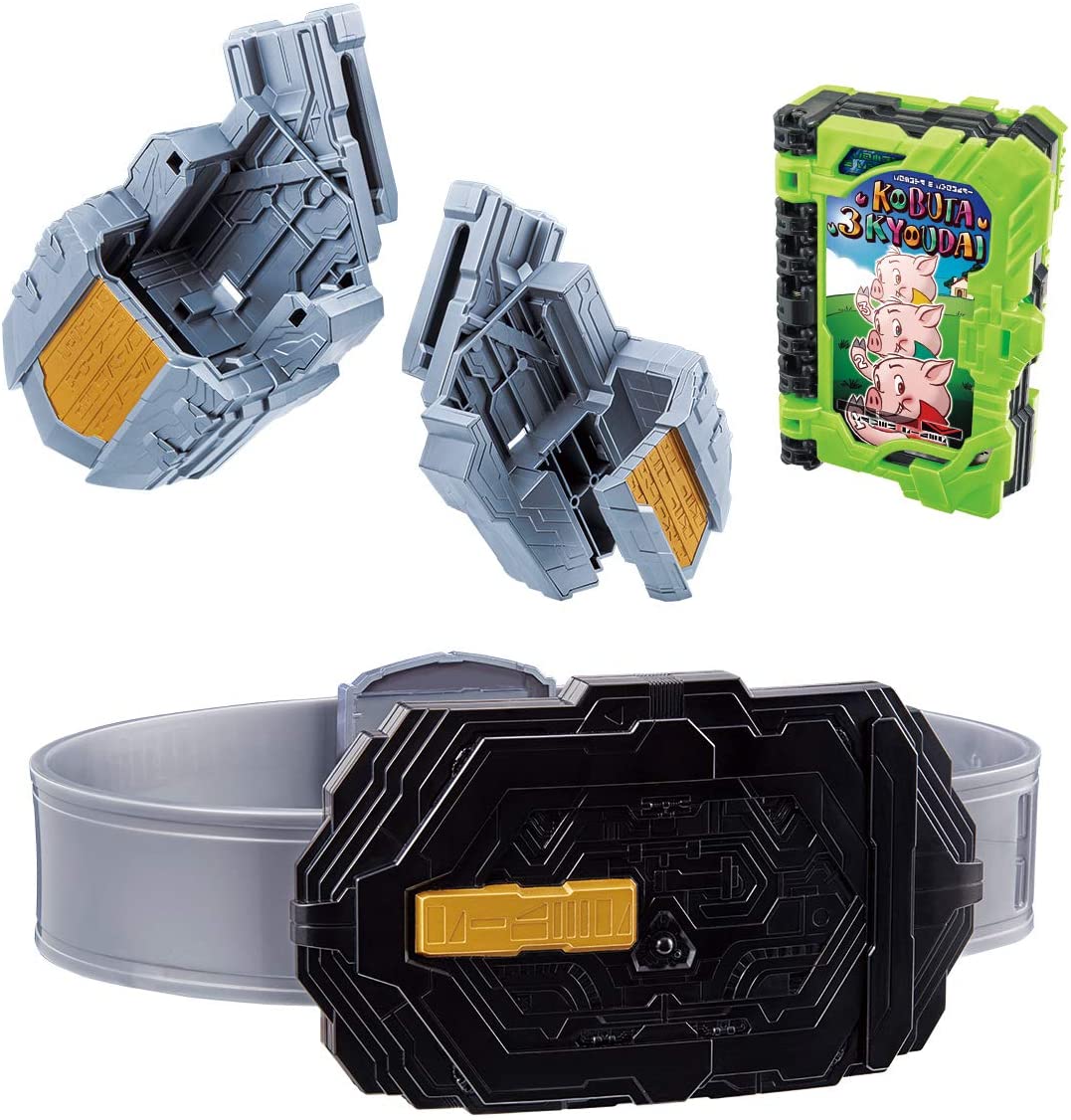BANDAI 仮面ライダーセイバー 納刀ベルト DXソードオブロゴスバックル&こぶた3兄弟ワンダーライドブック