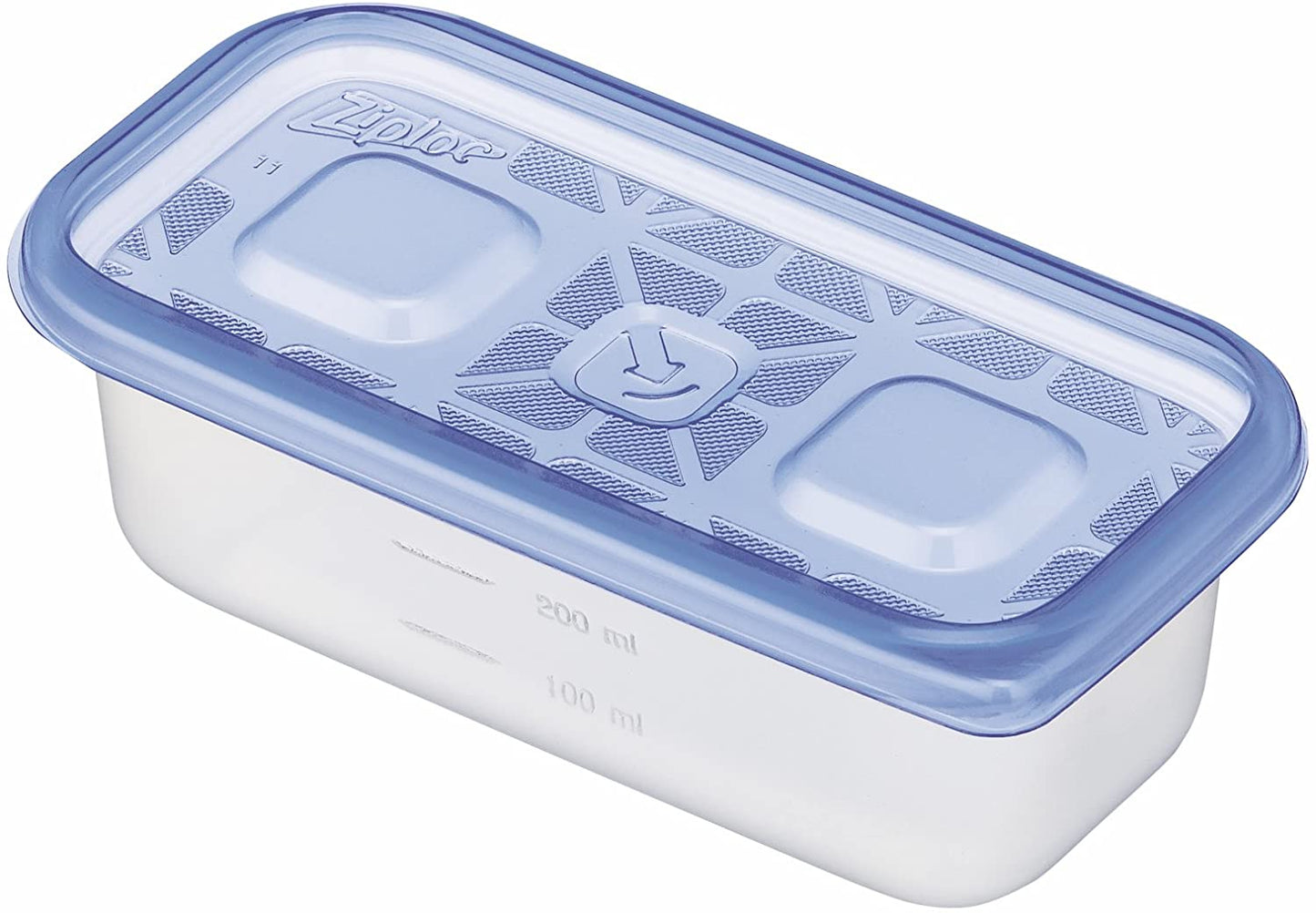 ジップロック コンテナー 保存容器 長方形 300ml 2個入