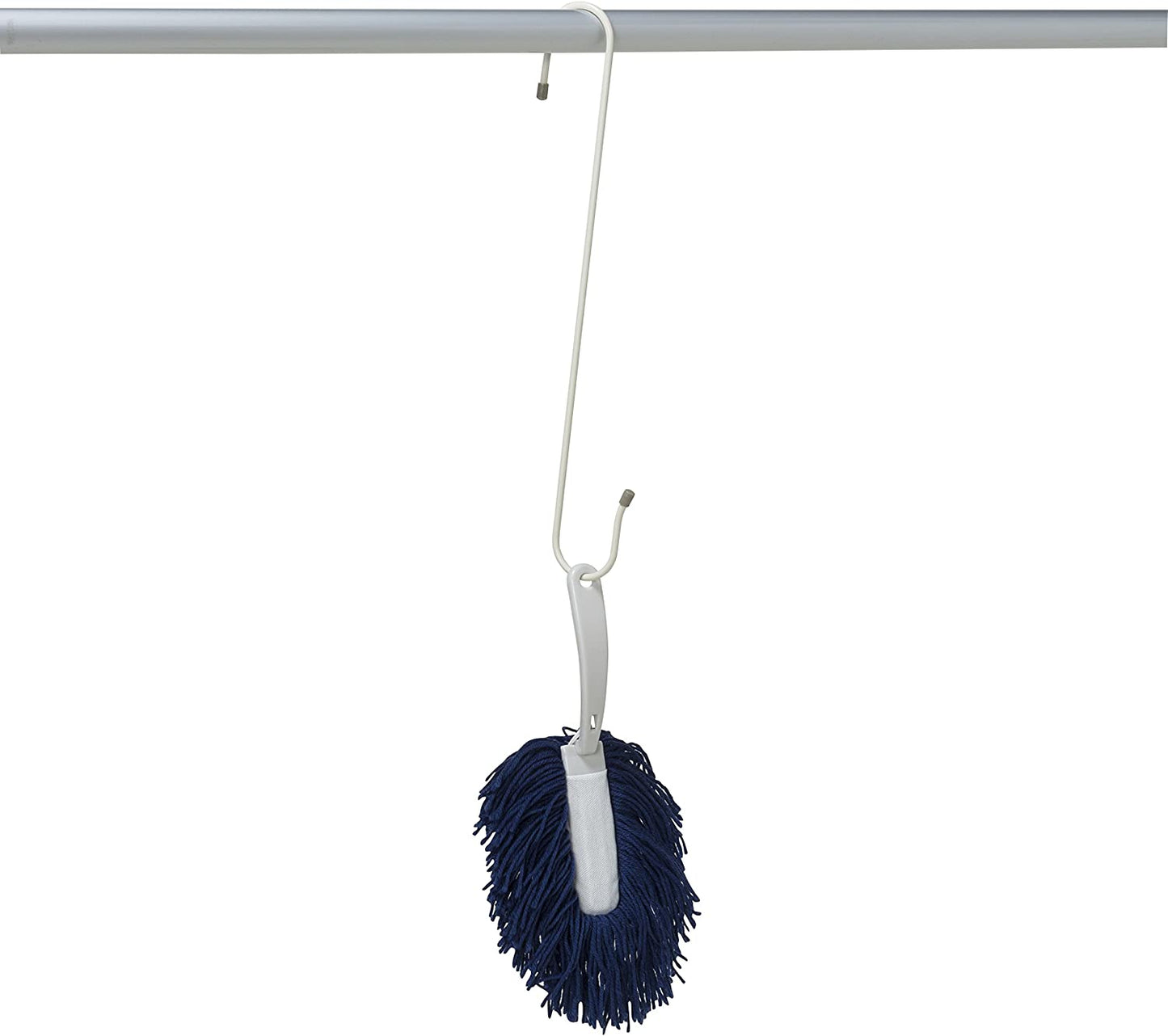 積水樹脂商事 フリーフック 40cm 2個入り ホワイト×グレー H-40