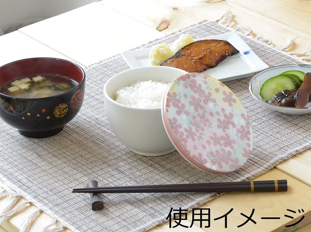 有田焼 平蓋 おしゃれ おひつ 一膳 吉野桜 Y017-1