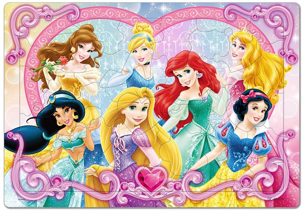 40ピース 子供向けパズル ディズニー プリンセスのおきにいり 【チャイルドパズル】